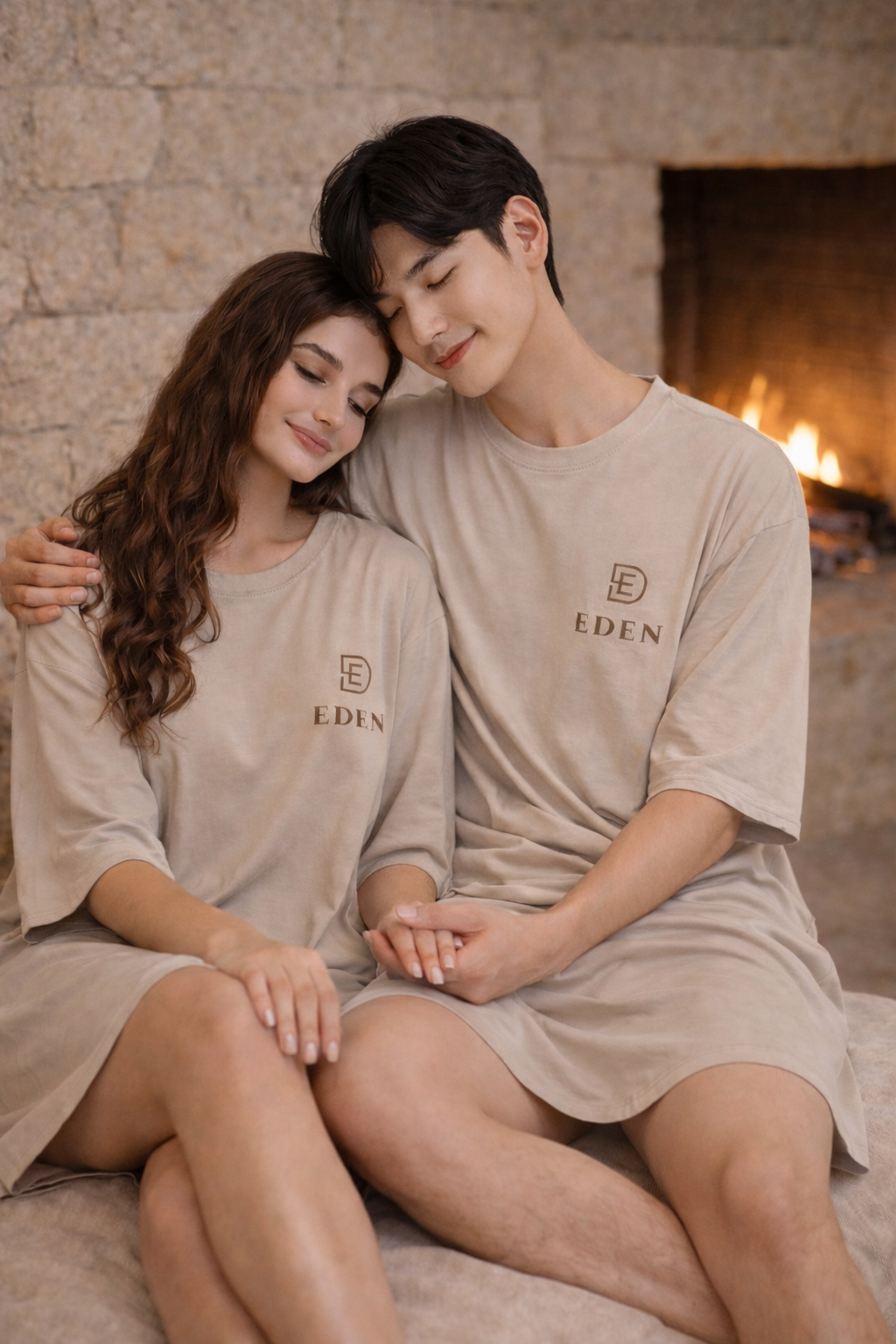 The Eden Sleep Tee – SAND